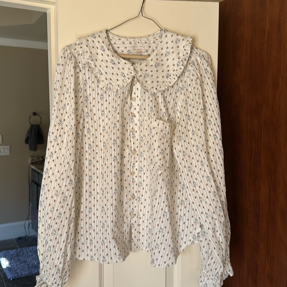 Anthropologie Pilcro Kiera blouse